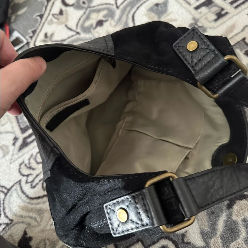 American Eagle Outfitters Black Leather Bag
